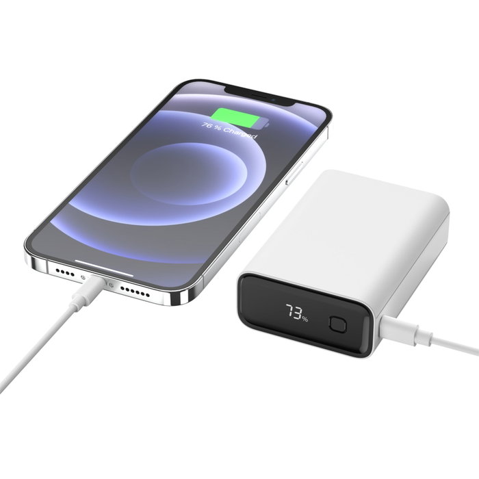 Ansmann Powerbank PRO 20000 mAh USB-A+C 22,5W Blanco