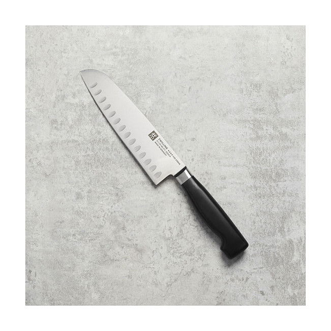 Zwilling PROFESSIONAL S Santokumesser 18 cm Cuchillo Santoku Acero Inoxidable Aleman para Cocina Profesional - 1 pieza Zwilling PROFESSIONAL S Santokumesser 18 cm Cuchillo Santoku Acero Inoxidable Aleman para Cocina Profesional - 1 pieza