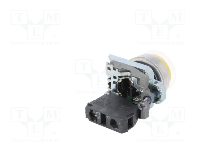 Schneider Electric XB4BP51 Interruptor de Presión Amarillo 22mm NA Schneider Electric XB4BP51 Interruptor de Presión Amarillo 22mm NA