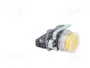 Schneider Electric XB4BP51 Interruptor de Presión Amarillo 22mm NA
