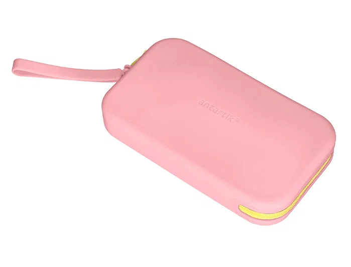 Antartik Estuche portatodo Tropical dive silicona soft rosa chicle