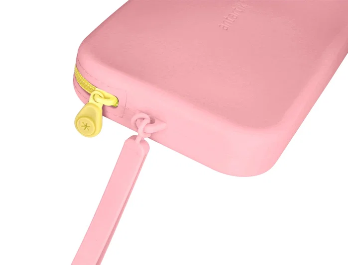 Antartik Estuche portatodo Tropical dive silicona soft rosa chicle