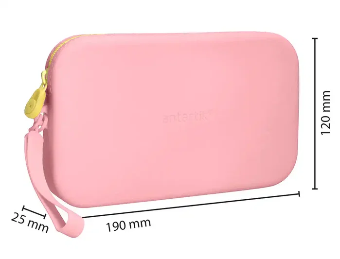 Antartik Estuche portatodo Tropical dive silicona soft rosa chicle