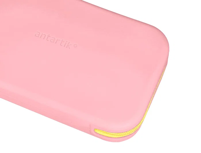 Antartik Estuche portatodo Tropical dive silicona soft rosa chicle