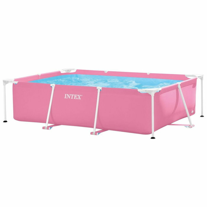 Intex Piscina desmontable rectangular Small Frame Familiar Rosa Intex Piscina desmontable rectangular Small Frame Familiar Rosa