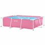 Intex Piscina desmontable rectangular Small Frame Familiar Rosa