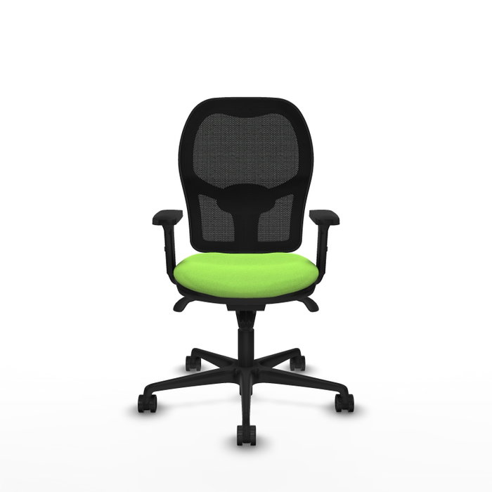 PIQUERAS Y CRESPO Silla de oficina Jorquera con mecanismo Sincro, Pistacho y Negro PIQUERAS Y CRESPO Silla de oficina Jorquera con mecanismo Sincro, Pistacho y Negro
