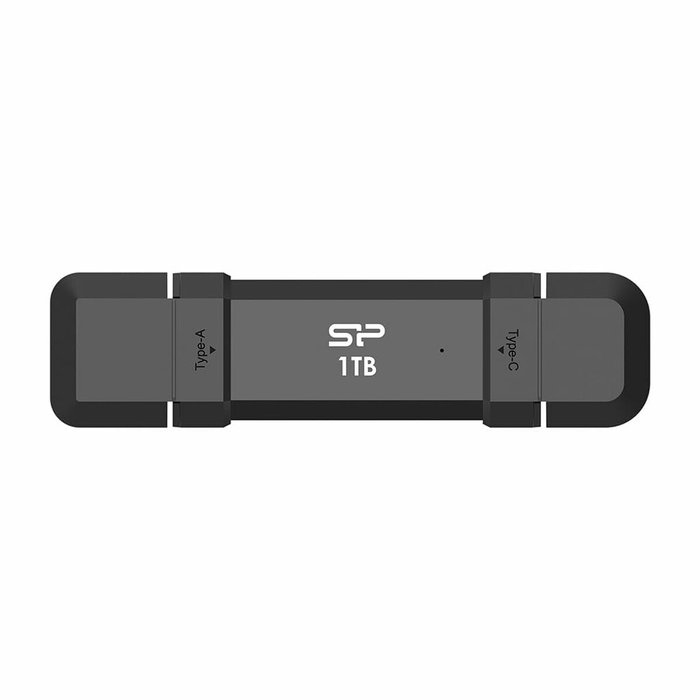 Silicon Power Memoria USB DS72 1TB USB 3.2 Gen 2 Dual Type-A y Type-C, Lectura 1050 MB/s, SP001TBUC3S72VPK