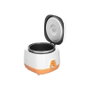 Cuckoo CR-0331 Olla Arrocera Eléctrica 540ml Color Blanco y Naranja