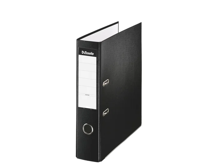 Esselte Archivador de Palanca Negro Lomo 75mm Folio