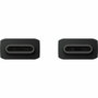 Samsung Cable USB-C a USB-C EP-DX510JBEGEU 1,8m Negro