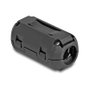 DeLOCK 80946 Núcleo de ferrita para cables redondos de 9 mm, 2 unidades, negro