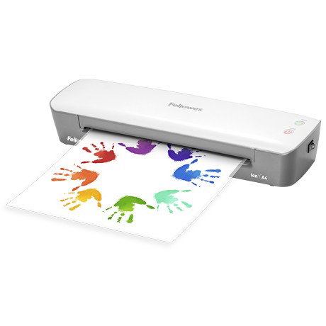 Fellowes Plastificadora ION A4 80-125 Micras Blanca y Gris Fellowes Plastificadora ION A4 80-125 Micras Blanca y Gris