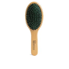 Idc Institute Cepillo Oval Mini Doble Cerda para Desenredar Cabello y Puntas Abiertas, 1 unidad
