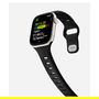 Nomad Tempo Band 42mm - Correa de Caucho Ajustable para Apple Watch Series, 41mm/42mm, Negro, Resistente al Agua, Muñeca 135-175mm