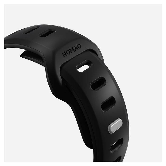 Nomad Tempo Band 42mm - Correa de Caucho Ajustable para Apple Watch Series, 41mm/42mm, Negro, Resistente al Agua, Muñeca 135-175mm Nomad Tempo Band 42mm - Correa de Caucho Ajustable para Apple Watch Series, 41mm/42mm, Negro, Resistente al Agua, Muñeca 135-175mm