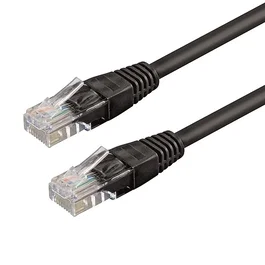 Wp Cable de Red Cat6 U/UTP Negro 1 m
