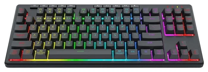 Redragon SHIVA PRO 87 K516RGB-PRO Teclado Gaming RGB Membrana Inalámbrico y con Cable 4000 mAh