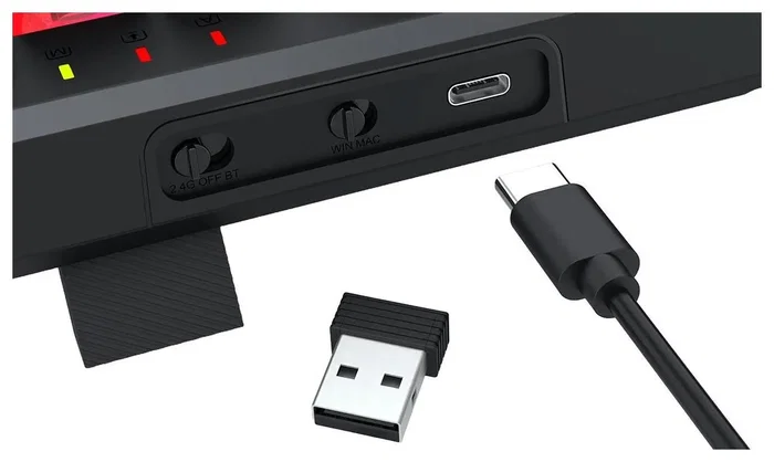 Redragon SHIVA PRO 87 K516RGB-PRO Teclado Gaming RGB Membrana Inalámbrico y con Cable 4000 mAh