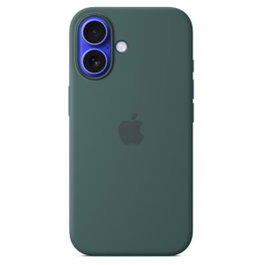 Apple Funda iPhone 16 Plus Silicona con MagSafe - Lake Green