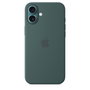 Apple Funda iPhone 16 Plus Silicona con MagSafe - Lake Green