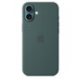 Apple Funda iPhone 16 Plus Silicona con MagSafe - Lake Green