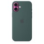Apple Funda iPhone 16 Plus Silicona con MagSafe - Lake Green