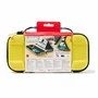 PowerA NSCS0269-01 Funda Protectora Rígida para Nintendo Switch, Switch Lite y OLED, Multicolor Amarillo, con Cremallera y 10 Ranuras para Tarjetas