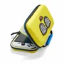 PowerA NSCS0269-01 Funda Protectora Rígida para Nintendo Switch, Switch Lite y OLED, Multicolor Amarillo, con Cremallera y 10 Ranuras para Tarjetas