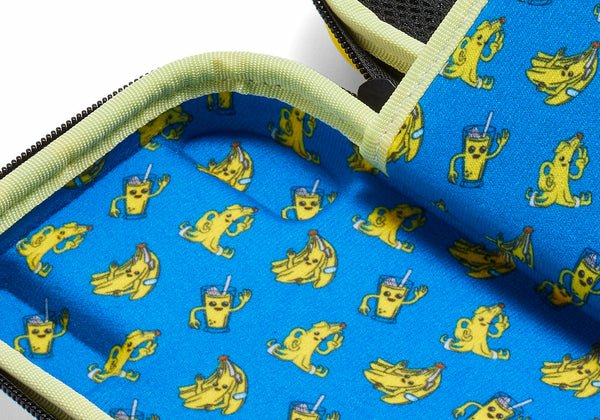 PowerA NSCS0269-01 Funda Protectora Rígida para Nintendo Switch, Switch Lite y OLED, Multicolor Amarillo, con Cremallera y 10 Ranuras para Tarjetas