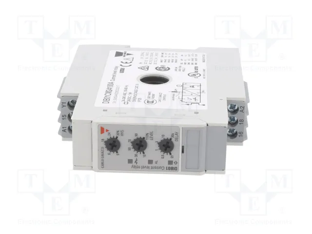 CARLO GAVAZZI DIB01CM24100A Relé de monitorización de corriente AC 24VDC
