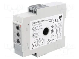 CARLO GAVAZZI DIB01CM24100A Relé de monitorización de corriente AC 24VDC