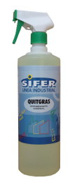 SIFER Desengrasante Multiuso Industrial Pulverizado 1 L