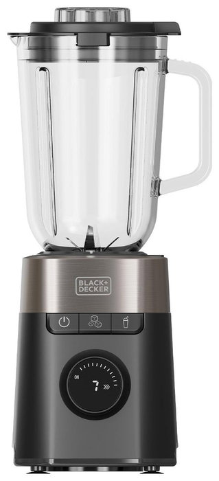 Black+Decker Batidora de vaso BXJB12001E 1200W Jarra 1.5L Cuchilla acero ES9120130B Black+Decker Batidora de vaso BXJB12001E 1200W Jarra 1.5L Cuchilla acero ES9120130B