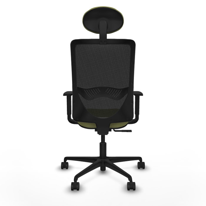 PIQUERAS Y CRESPO Silla de oficina Zulema Verde oliva con mecanismo Sincro PIQUERAS Y CRESPO Silla de oficina Zulema Verde oliva con mecanismo Sincro