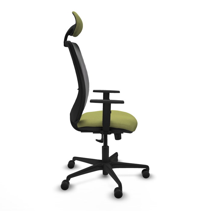 PIQUERAS Y CRESPO Silla de oficina Zulema Verde oliva con mecanismo Sincro PIQUERAS Y CRESPO Silla de oficina Zulema Verde oliva con mecanismo Sincro