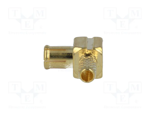 4CARMEDIA Conector de antena MCX-B angular para cable RG174