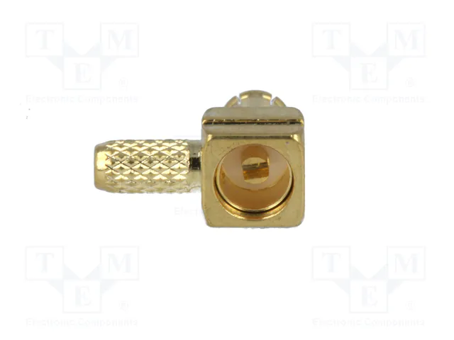 4CARMEDIA Conector de antena MCX-B angular para cable RG174