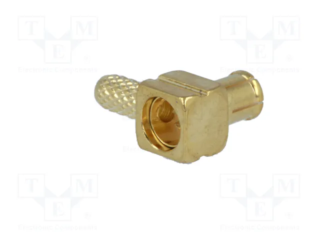 4CARMEDIA Conector de antena MCX-B angular para cable RG174