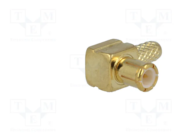 4CARMEDIA Conector de antena MCX-B angular para cable RG174