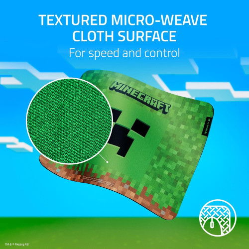 Razer Alfombrilla Gaming Gigantus V2 Medium Minecraft Edition RZ02-03333800-R3M1