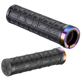 Supacaz Juego de Puños Grizips 32mm Negro/Arcoiris