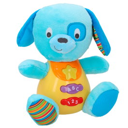 Winfun Peluche perro en español con luces y sonidos