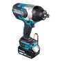 Makita DTW1002RTJ Destornillador de impacto a batería 18V con 2 baterías de 5Ah