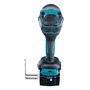 Makita DTW1002RTJ Destornillador de impacto a batería 18V con 2 baterías de 5Ah