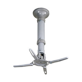 VALUE Projektor-Deckenhalter gross 17991102 - Soporte de Techo Telescópico para Proyector, Capacidad 11.5 kg, Rango de Altura 425-525 mm