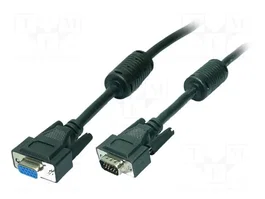 LOGILINK Cable VGA de 1,8m, D-Sub 15pin HD