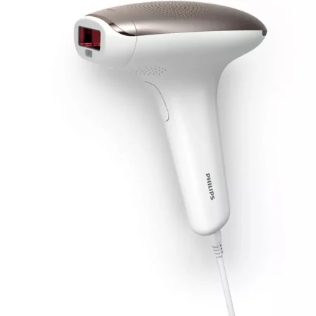 Philips Depiladora IPL Lumea Serie 7000 BRI924/00 - Tratamientos cada 2 semanas, 5 niveles intensidad, sensor tono piel, incluye accesorios cuerpo y cara