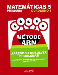 ANAYA, Cuaderno Matemáticas ABN 1-5º Primaria