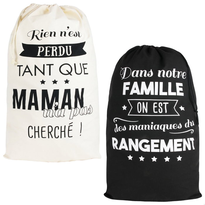 Home Deco Factory Bolsa Colada 75x48 cm Home Deco Factory Bolsa Colada 75x48 cm